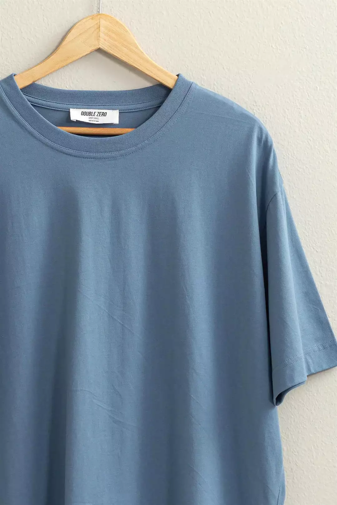 Oversized Tee - Gray Blue