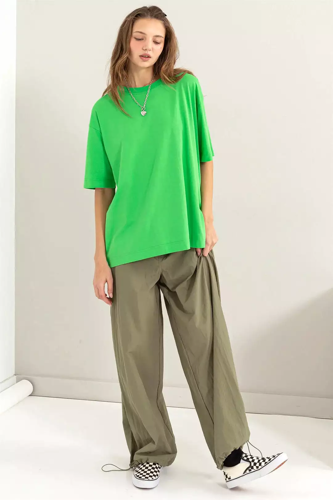 Oversized Tee - Green