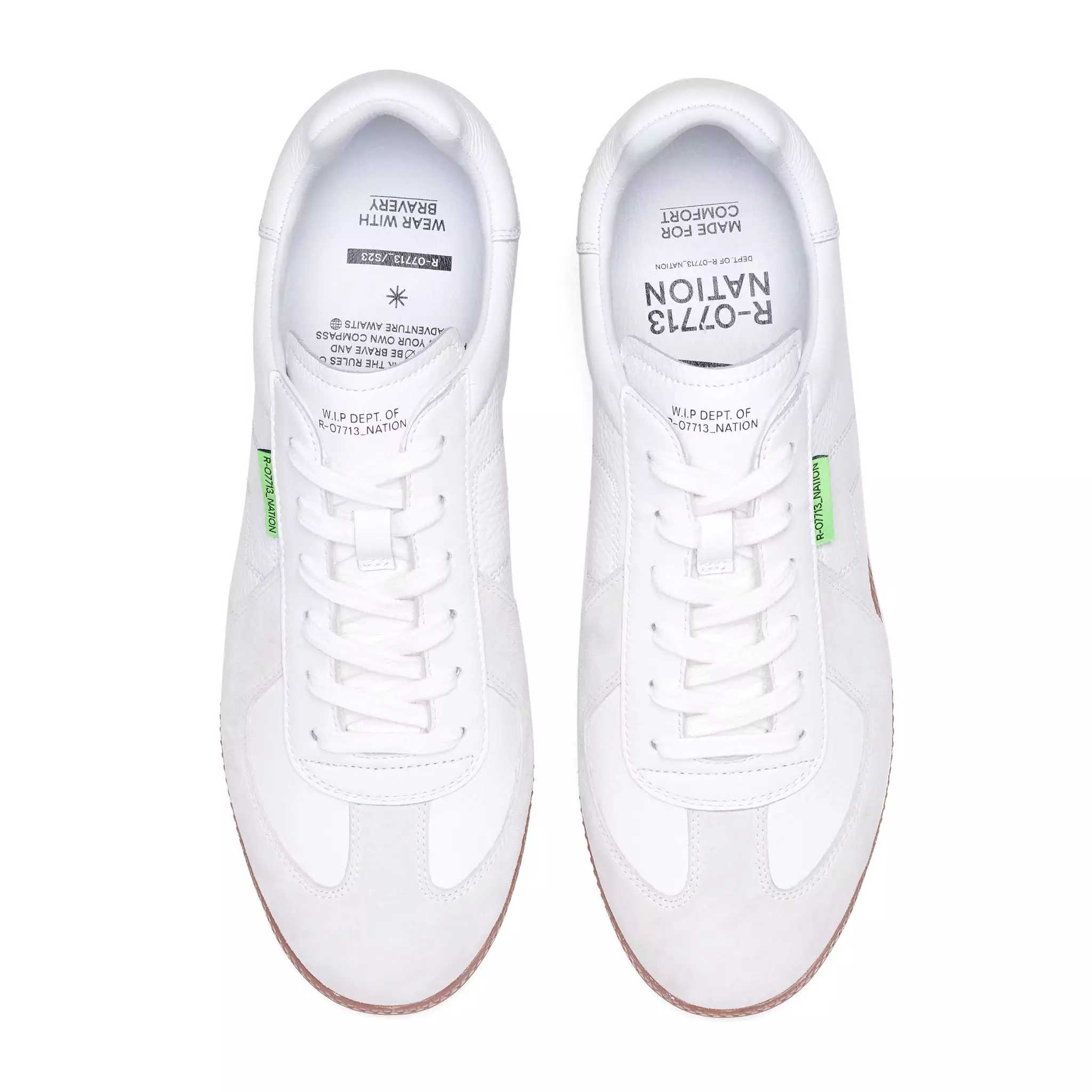 Pace Mens Classic White/Gum