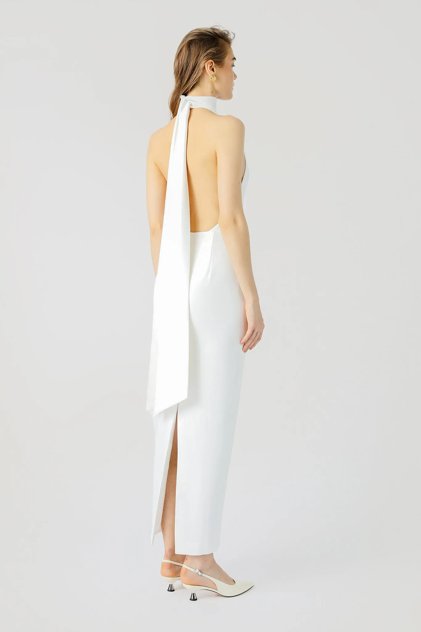 Patricia Backless Midi Dress