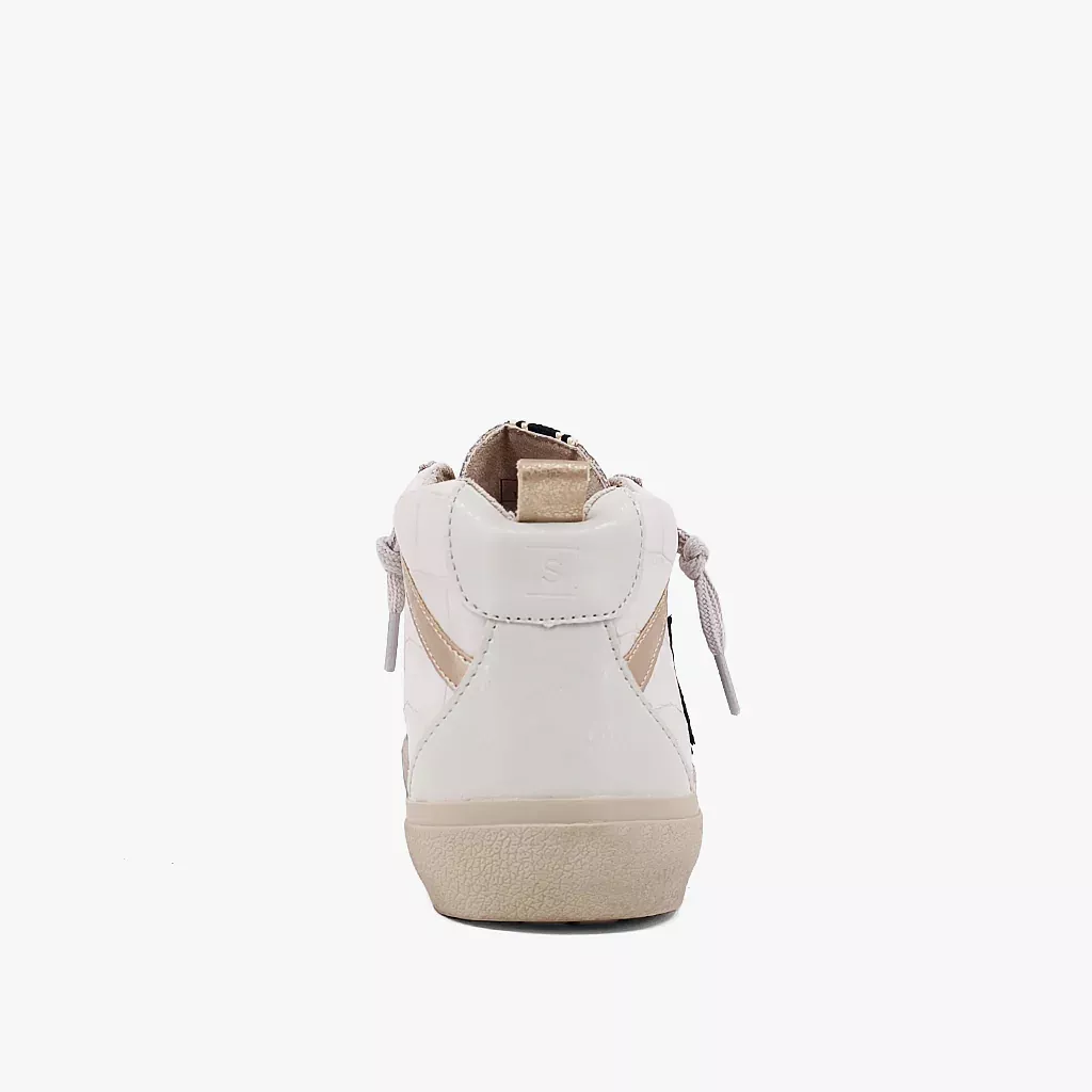 Paulina Sneaker - Taupe Croco