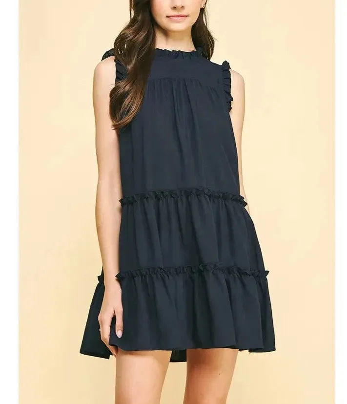 PINCH Tiered Mini Dress