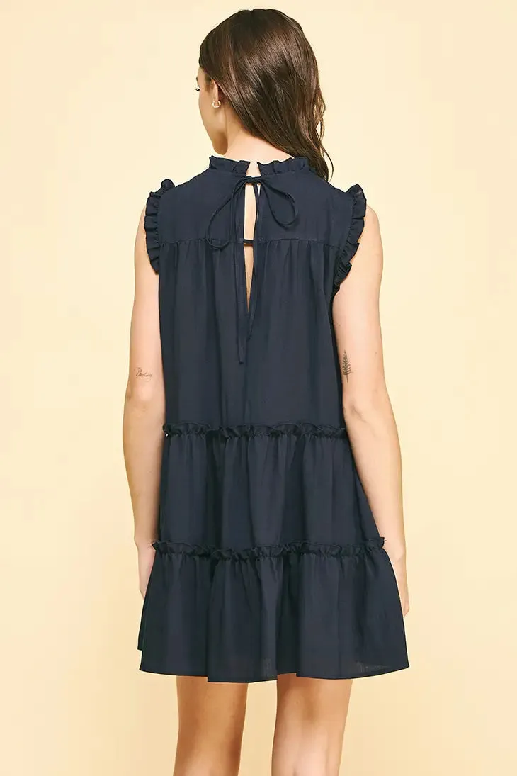 PINCH Tiered Mini Dress