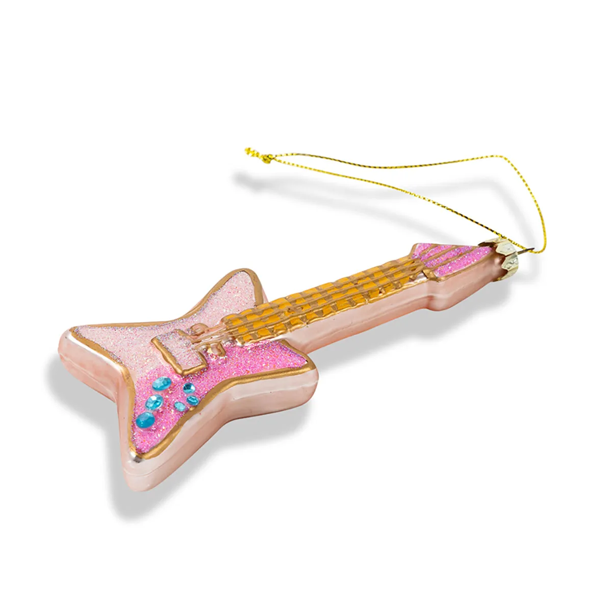 Pink Guitar Ornament