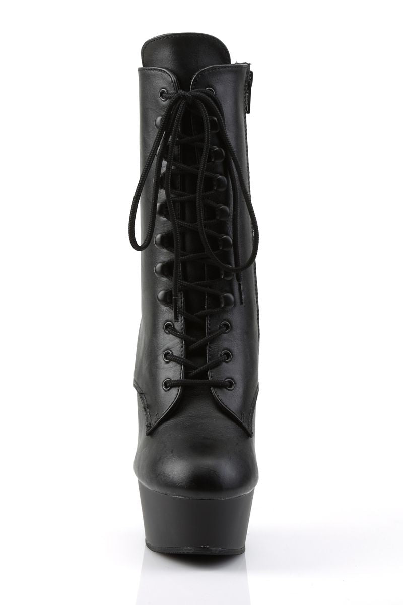 Pleaser USA Delight-1020 6inch Pleaser Boots - Matte Black