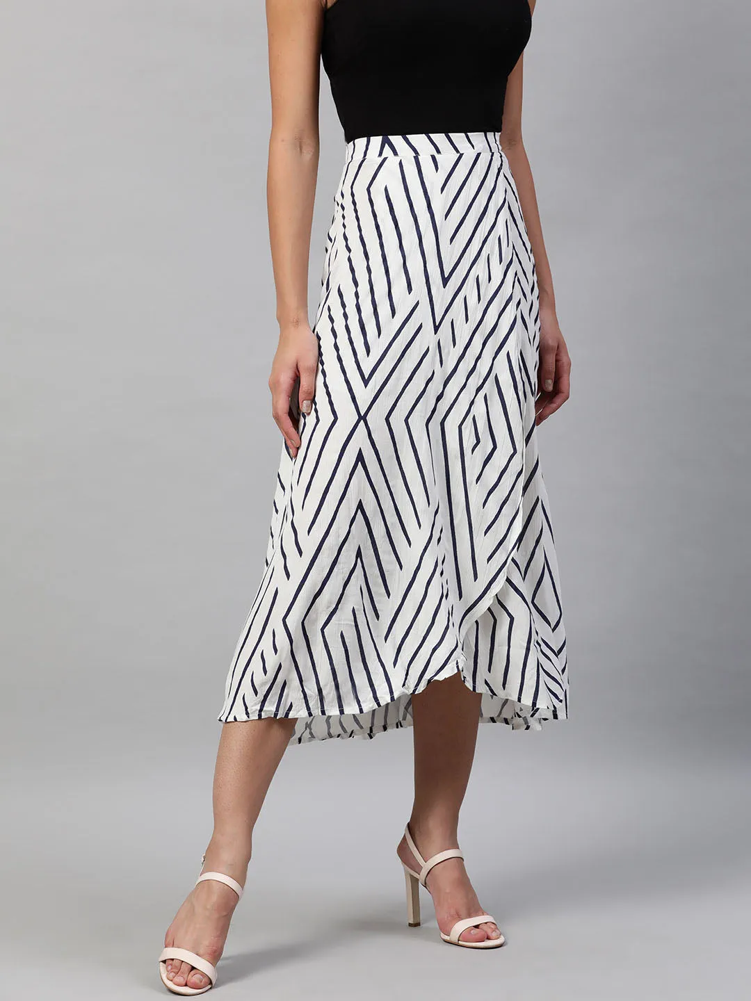 Printed Long Skirt