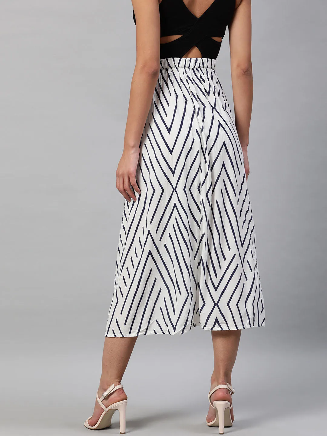 Printed Long Skirt