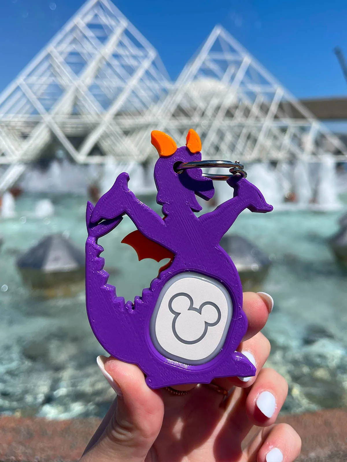 Purple Spark Magic Band Buddy