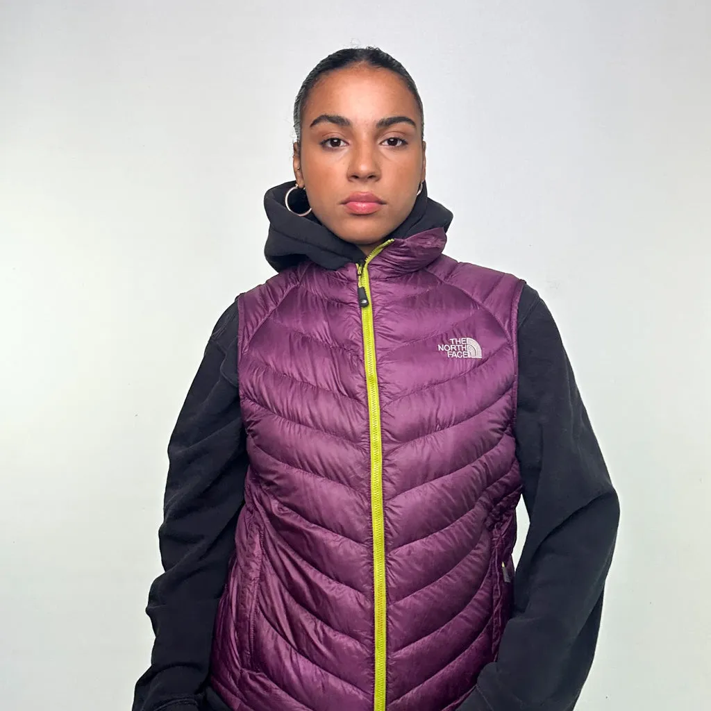 Purple y2ks The North Face Summit Series Puffer Jacket Coat Gilet (L)