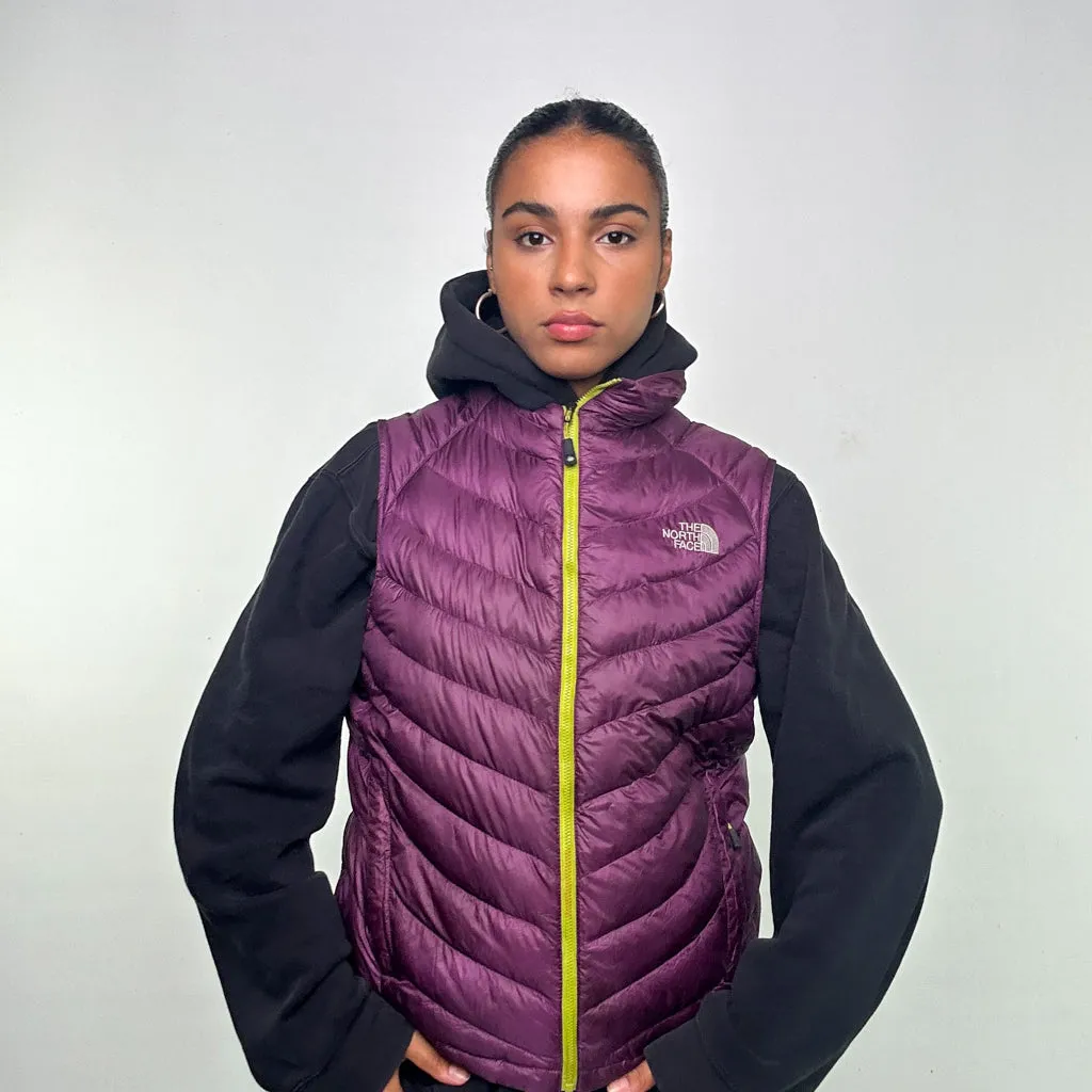 Purple y2ks The North Face Summit Series Puffer Jacket Coat Gilet (L)