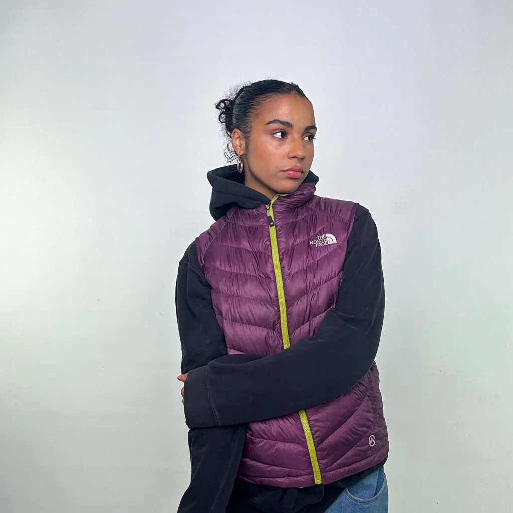 Purple y2ks The North Face Summit Series Puffer Jacket Coat Gilet (L)