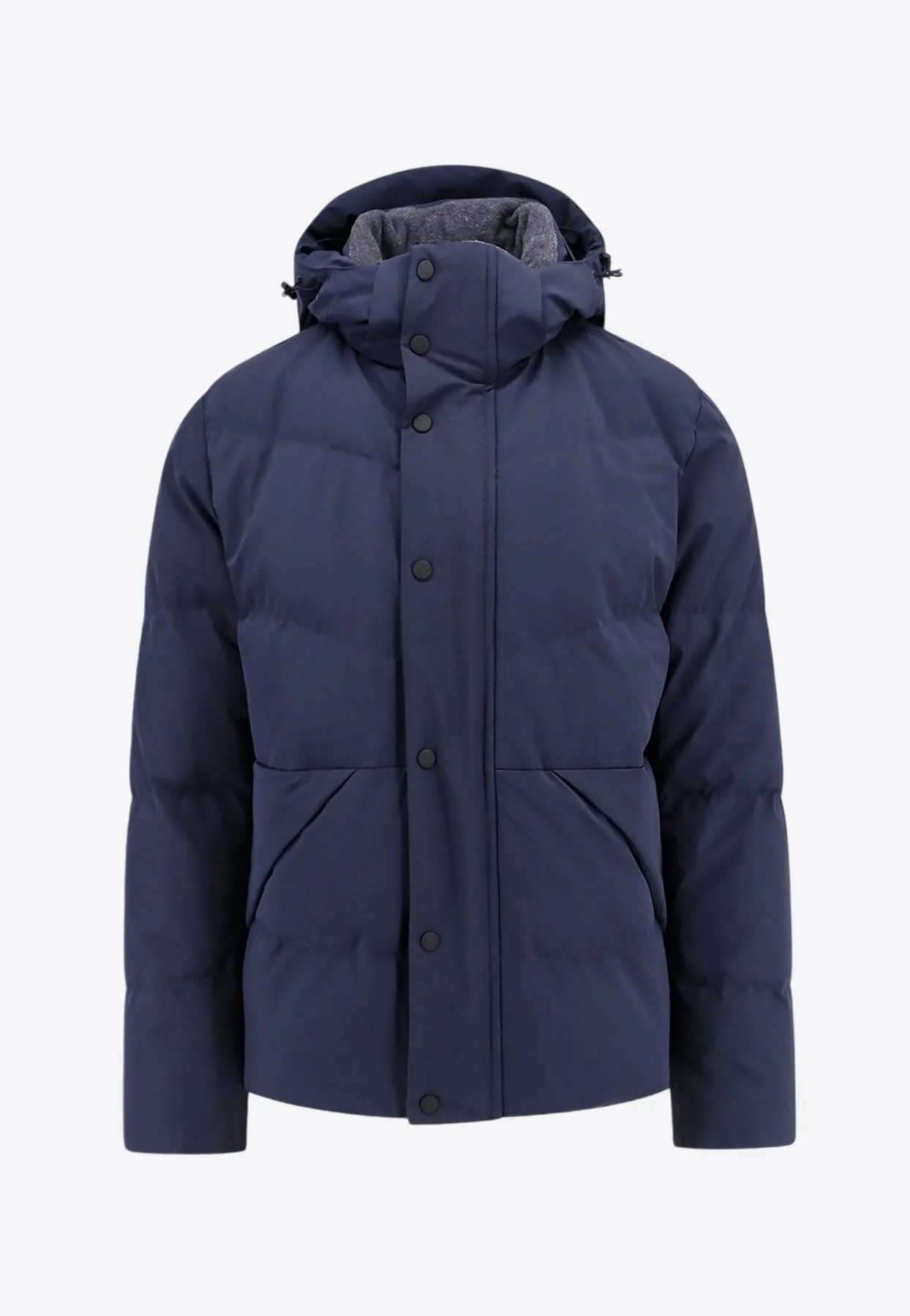 Quilted Nylon Puffer Jacket