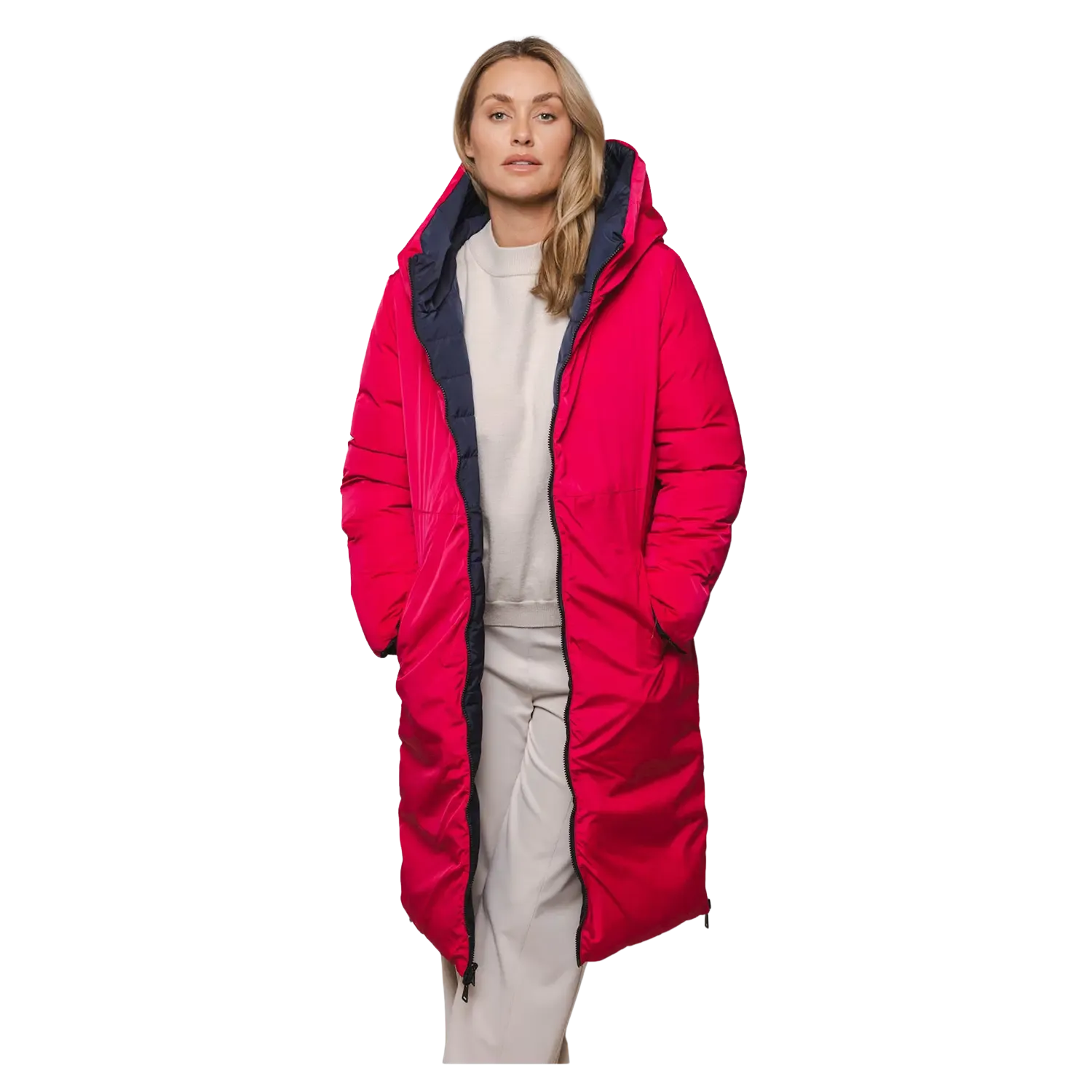 Rino & Pelle Keila Reversible Padded Hooded Coat