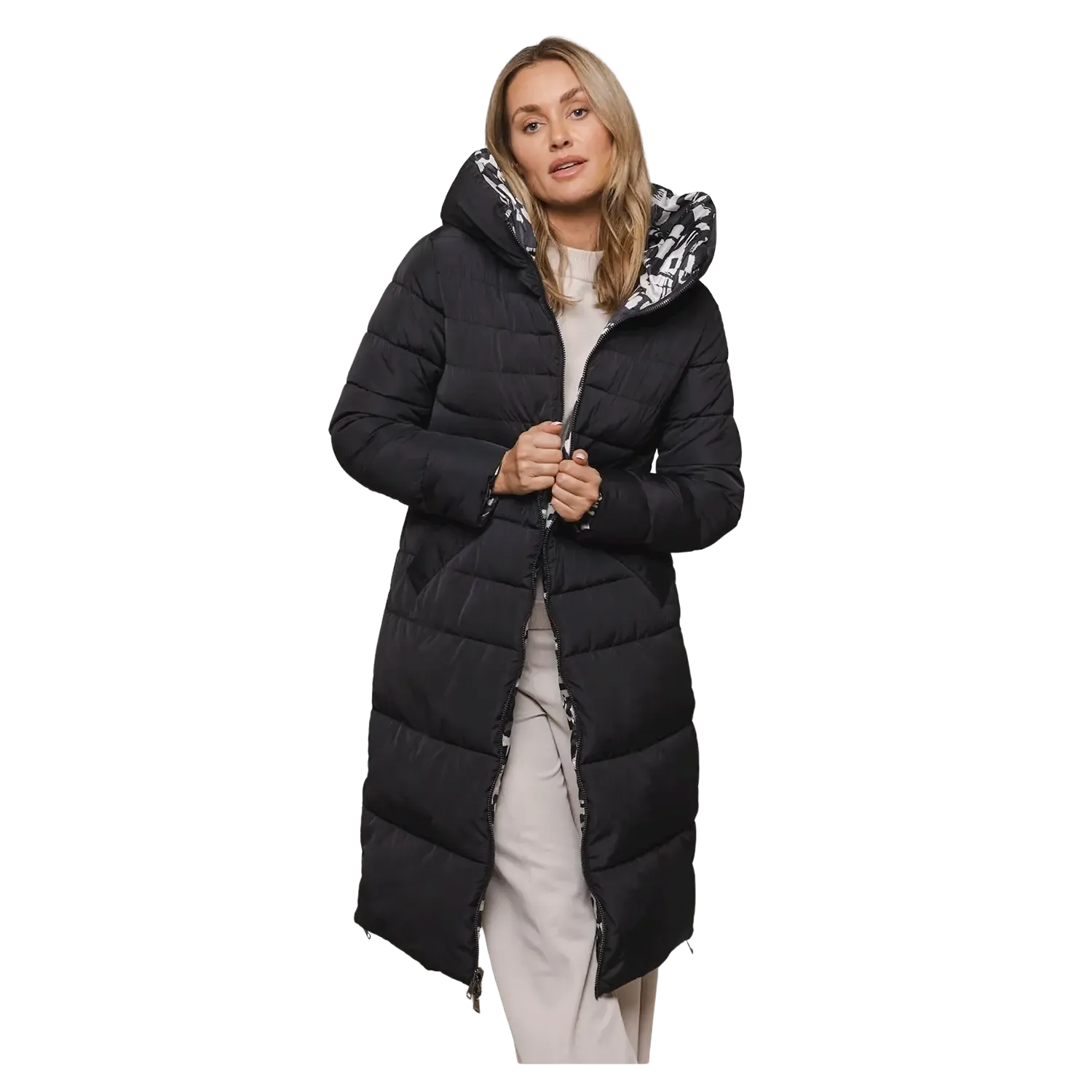 Rino & Pelle Keila Reversible Padded Hooded Coat