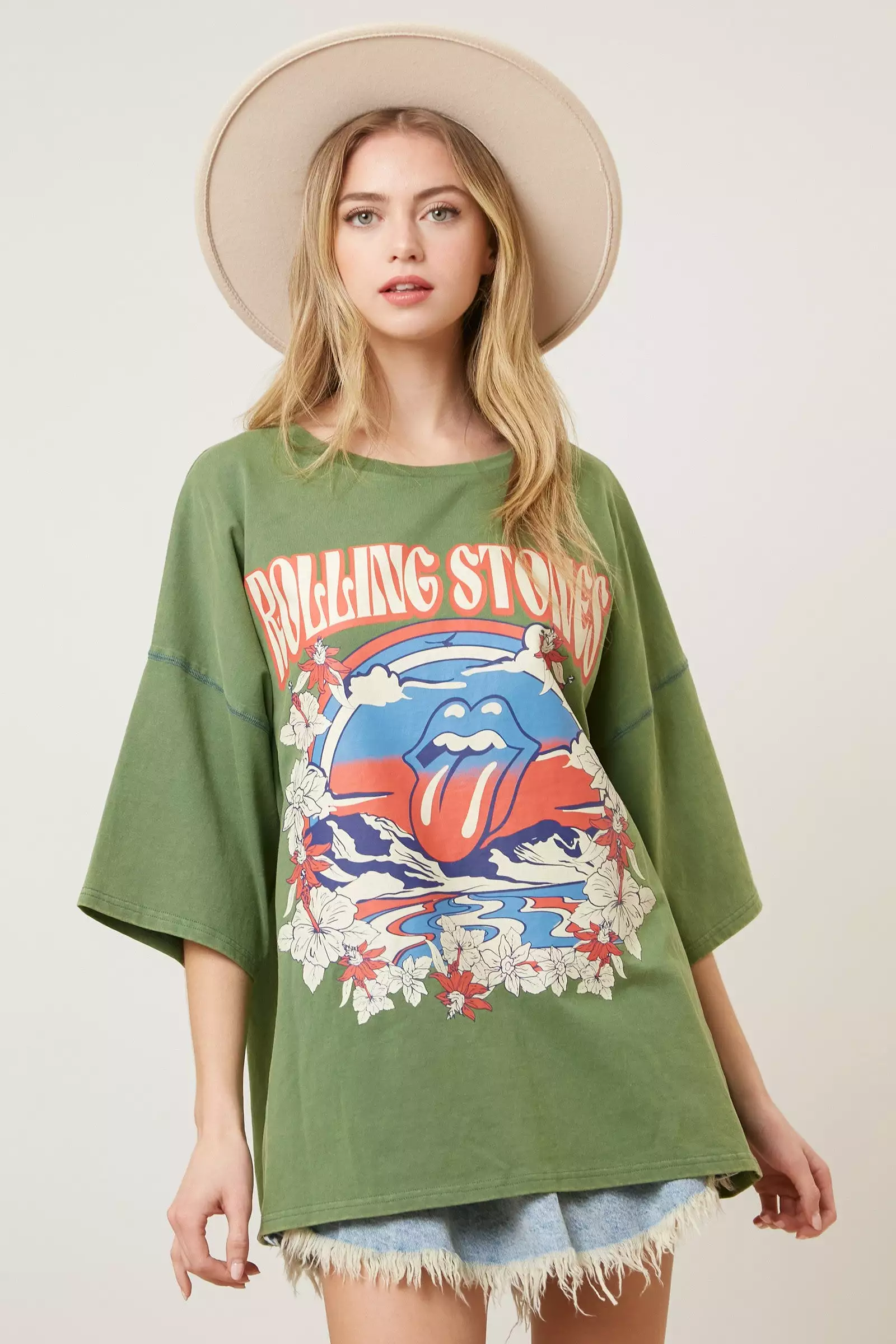 Rolling Stones Oversized Tee