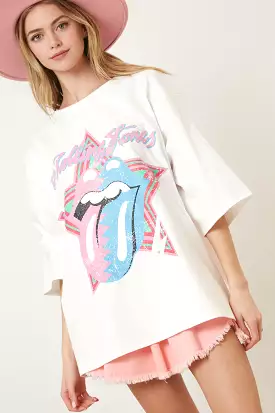 Rolling Stones Oversized Tee