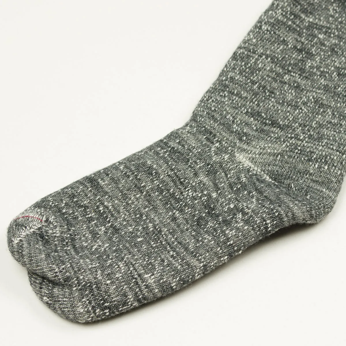 RoToTo - Double Face Merino Cotton Crew Socks - Charcoal