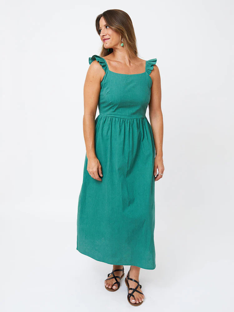 Ruffle Maxi Dress