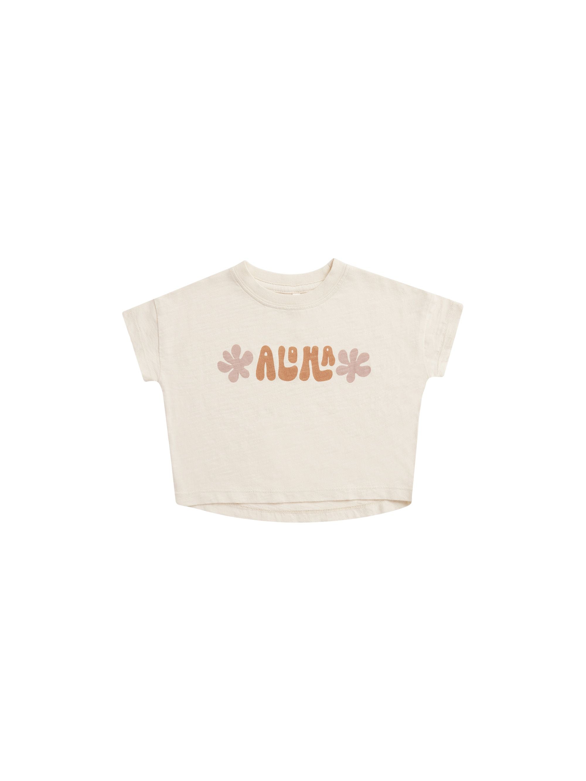 Rylee & Cru - Aloha Boxy Tee