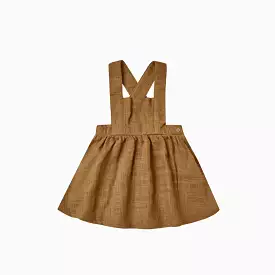 Rylee + Cru Chartreuse Baby Pinafore