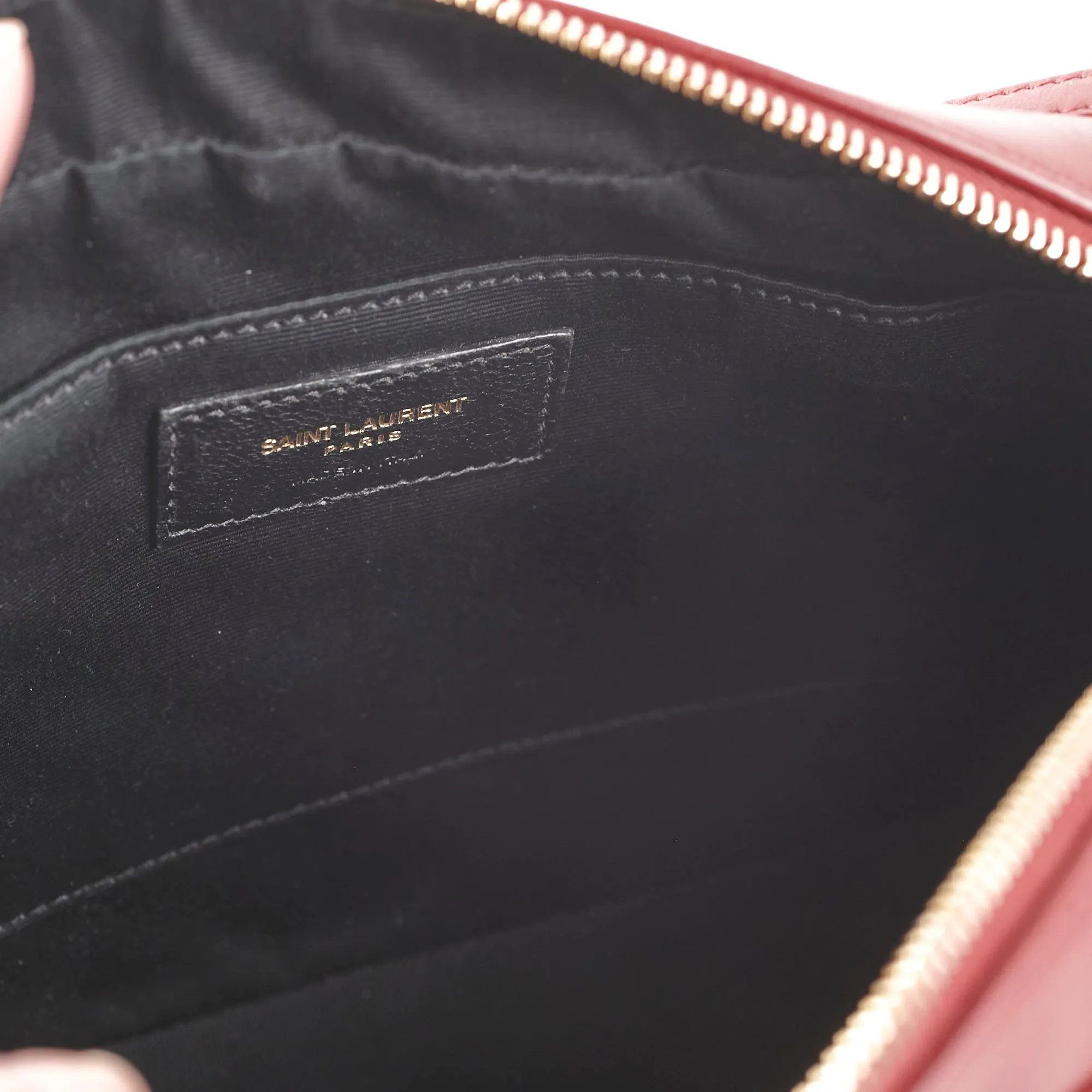 Saint Laurent Lou Camera Bag Burgundy