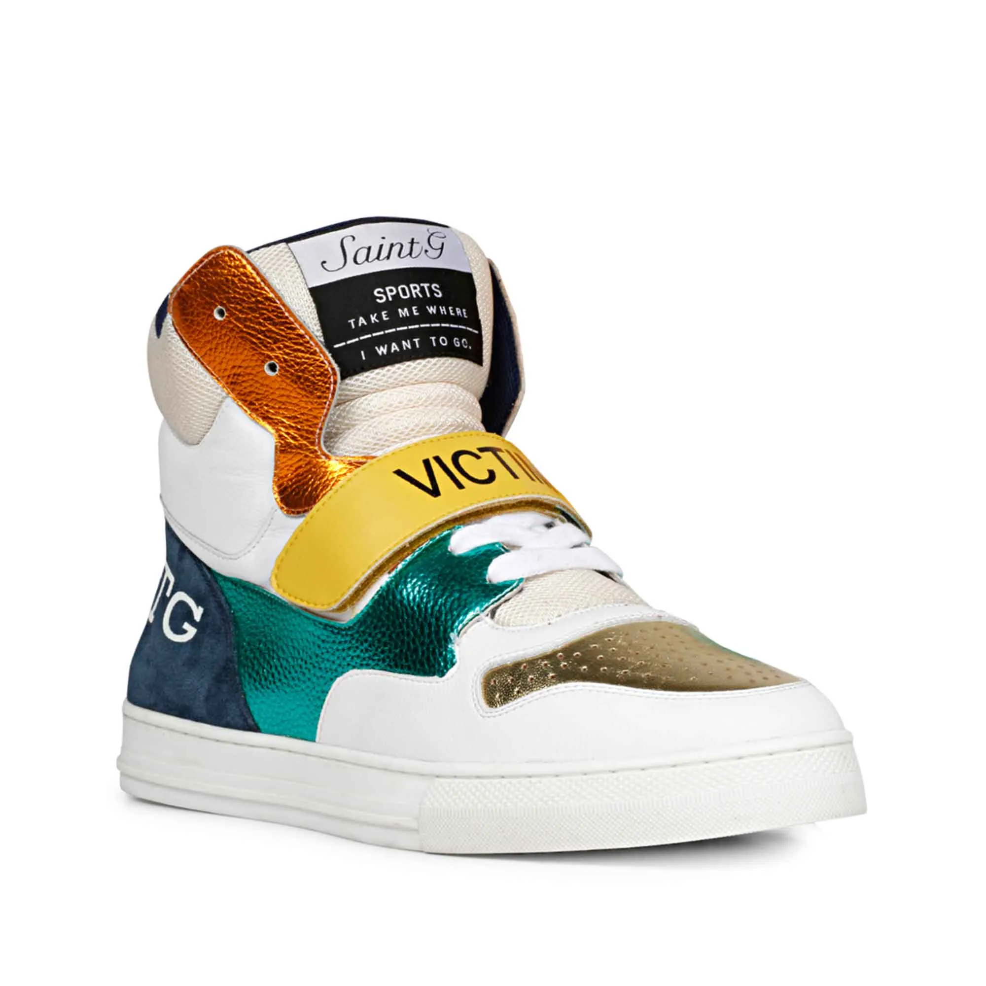 Saint Rowan Multi Leather Sneakers