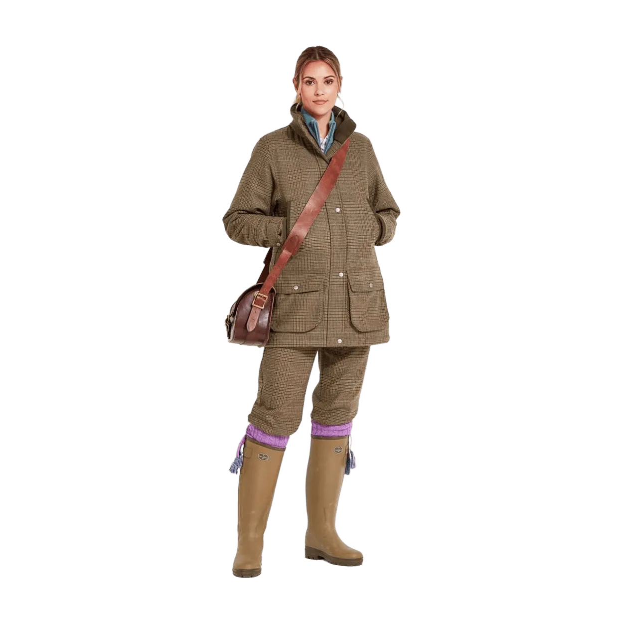 Schoffel Ladies Ptarmigan Tweed Coat