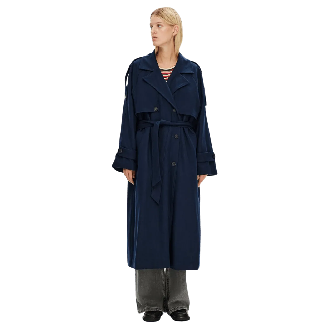 Selected Femme Nala Oversized Tailored Trench Coat