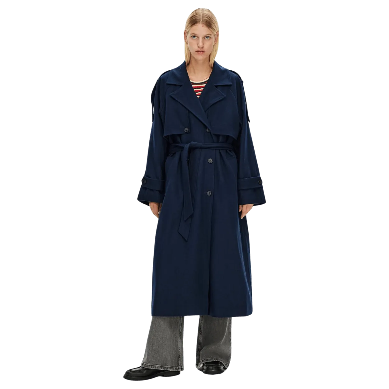 Selected Femme Nala Oversized Tailored Trench Coat