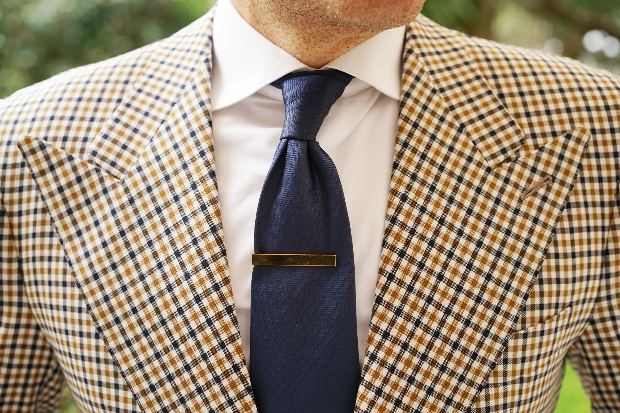 Shining Gold Tie Bar