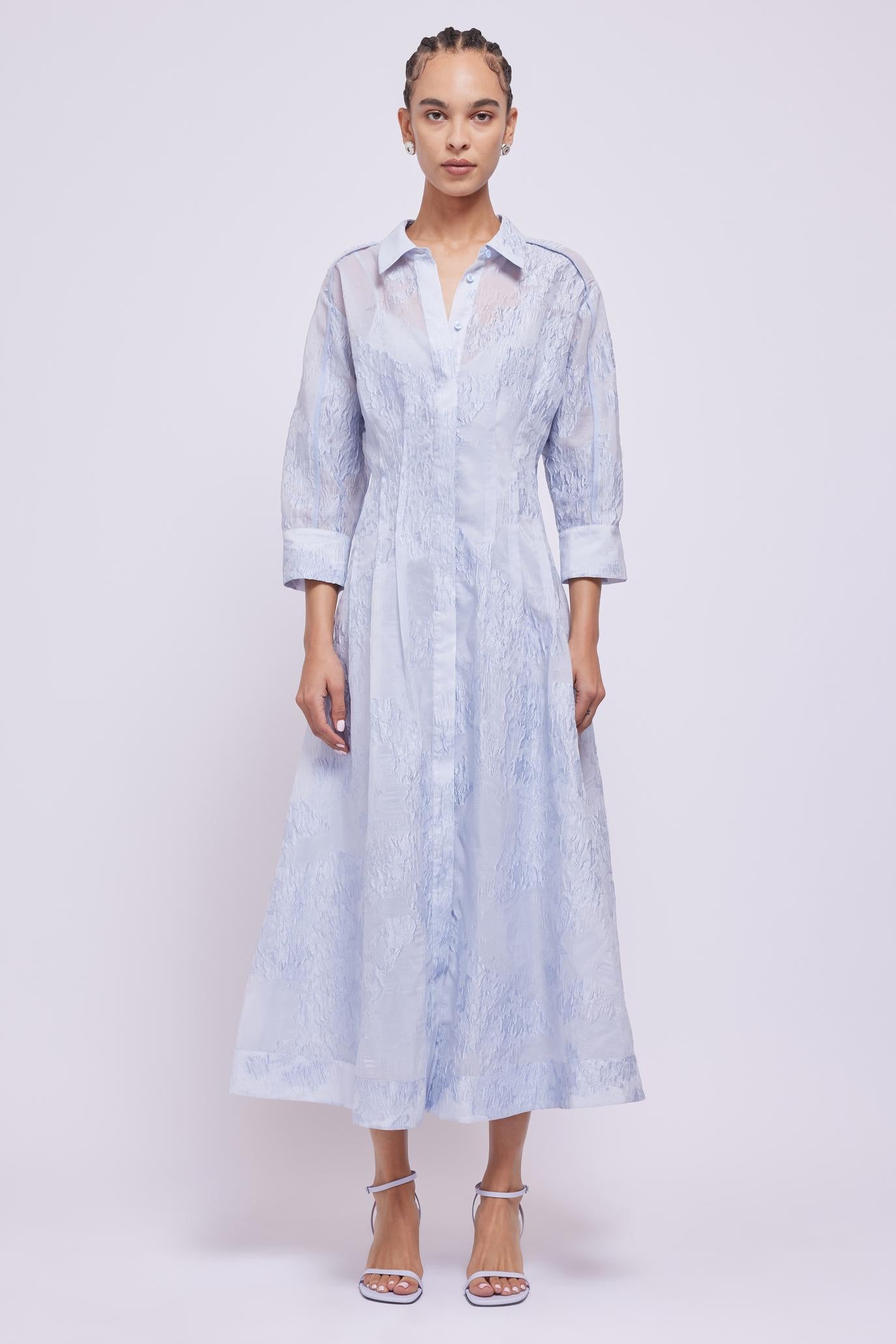 Simkhai Court S/S Midi Dress