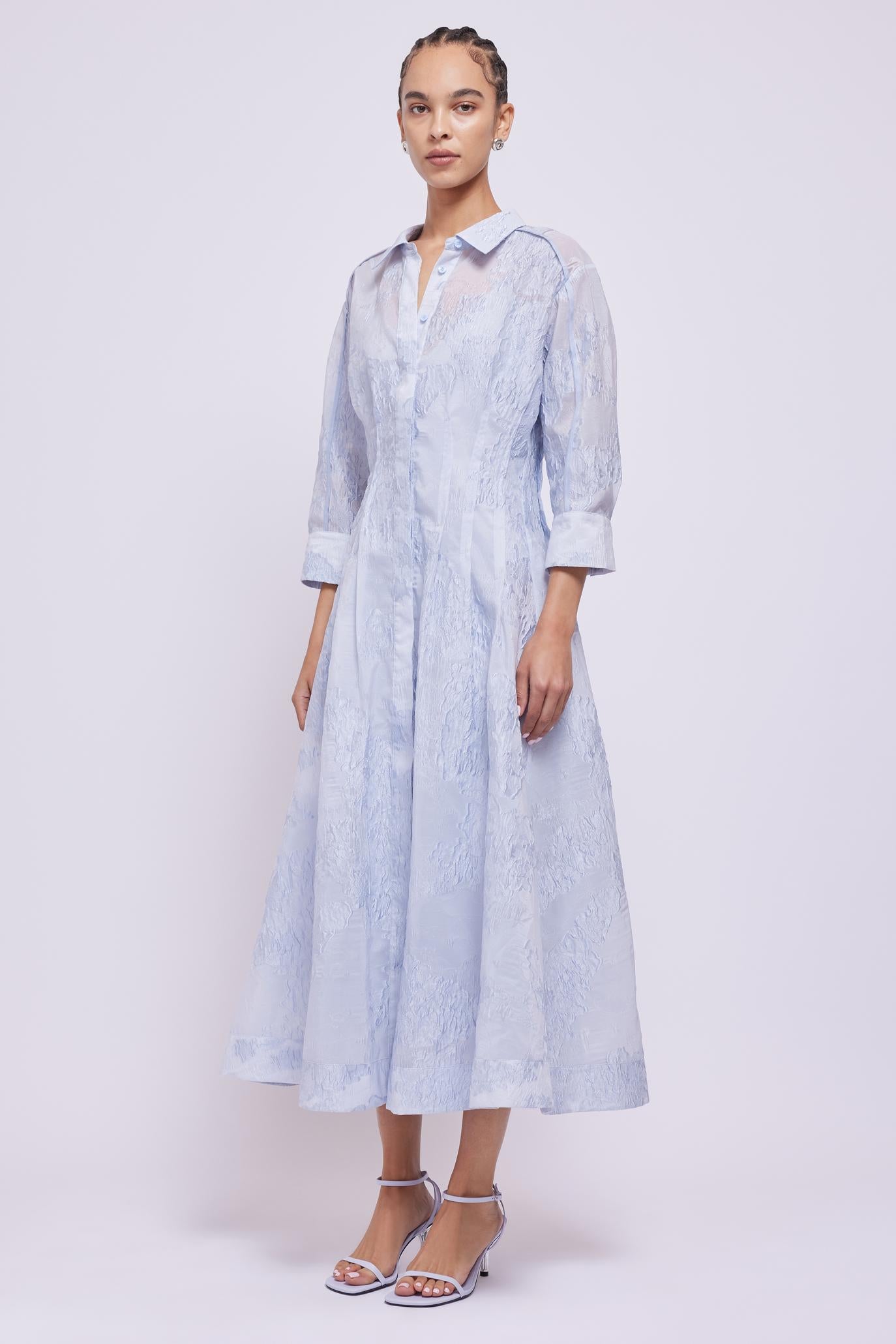 Simkhai Court S/S Midi Dress