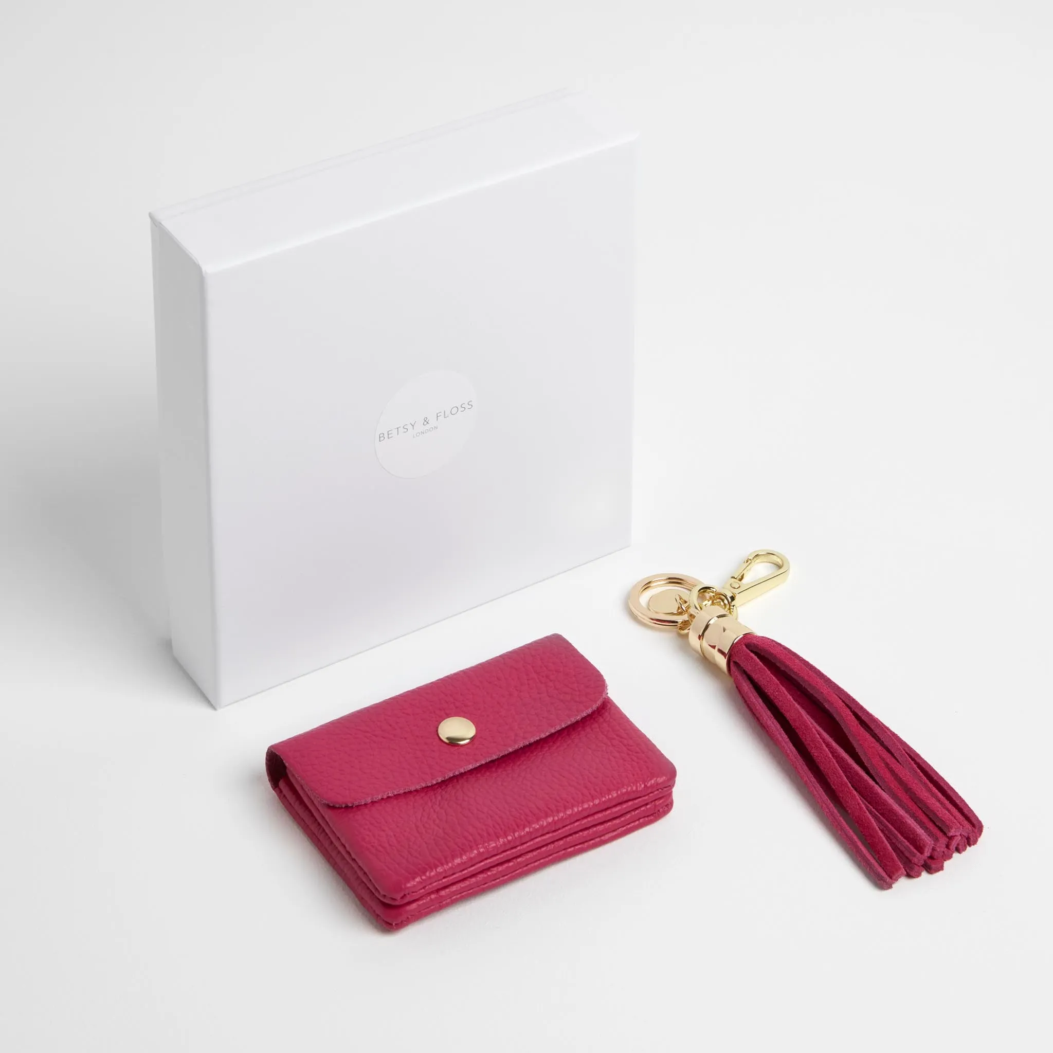 Small Purse and Tassel Keyring Gift Set