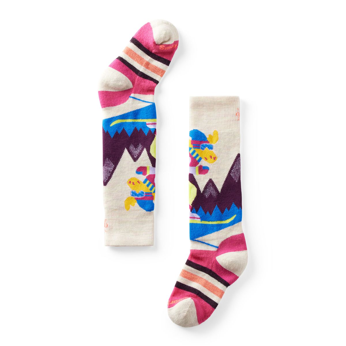 Smartwool Moonbeam Mountain Moose Wintersport Sock