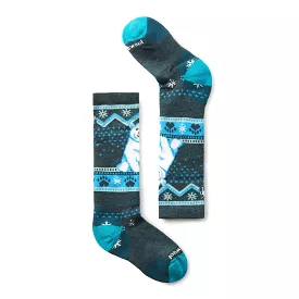 Smartwool Twilight Blue Polar Bear Pattern Wintersport Sock