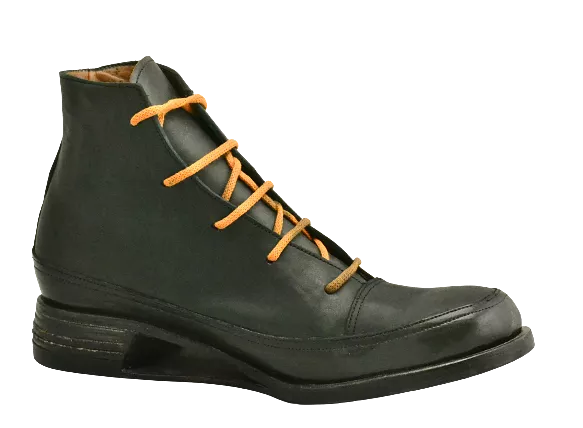 Sneaker boot  |  green black | hollow wedge