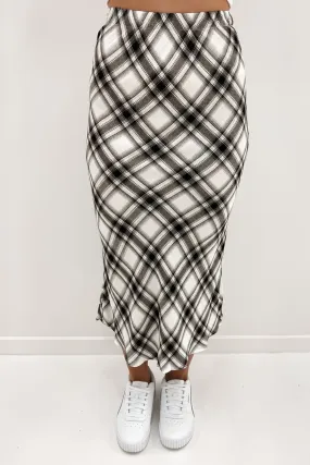 Sofie Midi Skirt Check