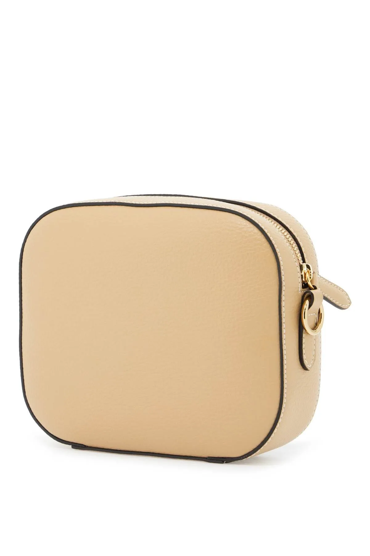 Stella Mc Cartney Logo Printed Camera Bag For   Beige