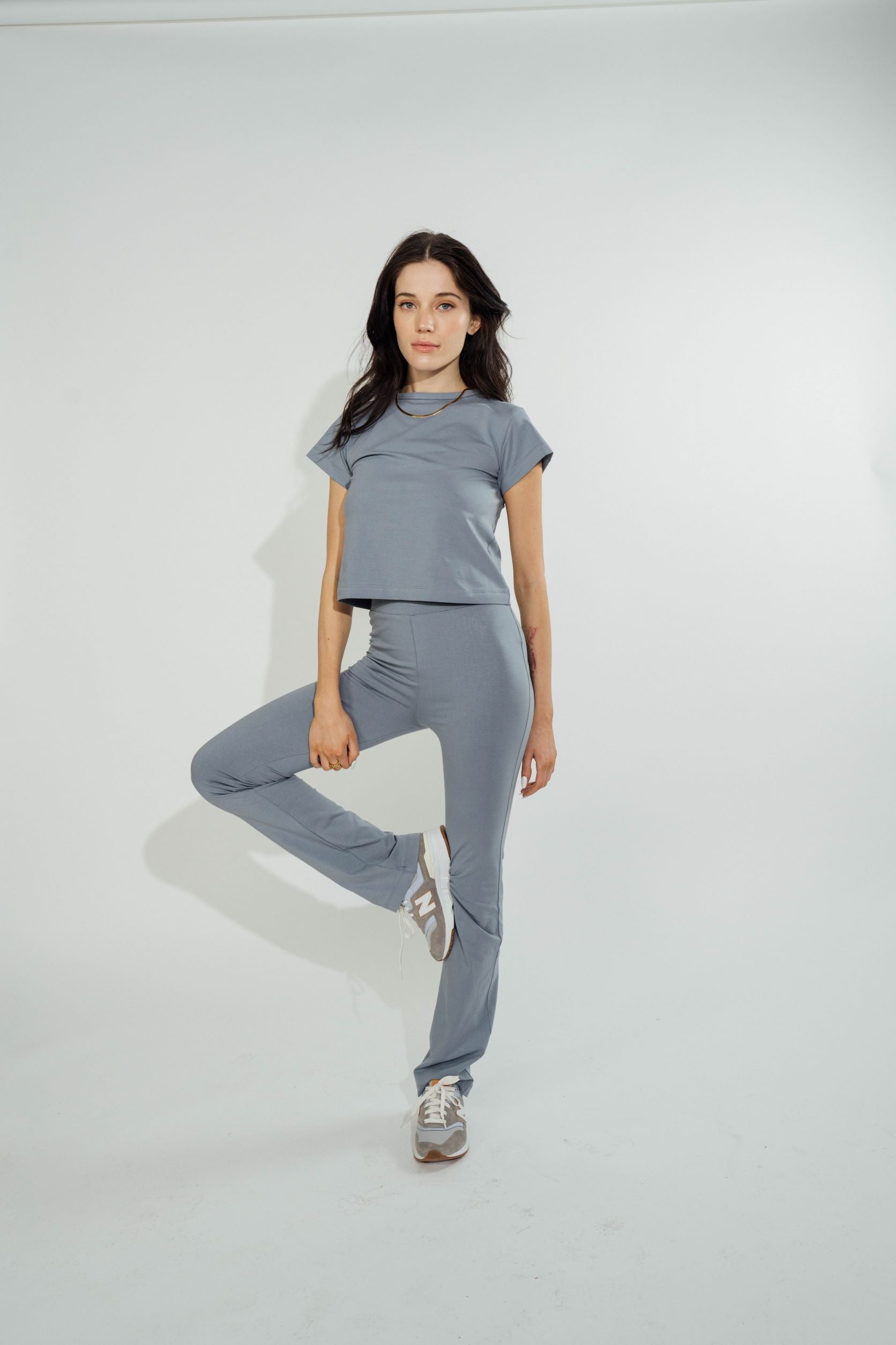 Stretch Lounge Pants Steel Blue