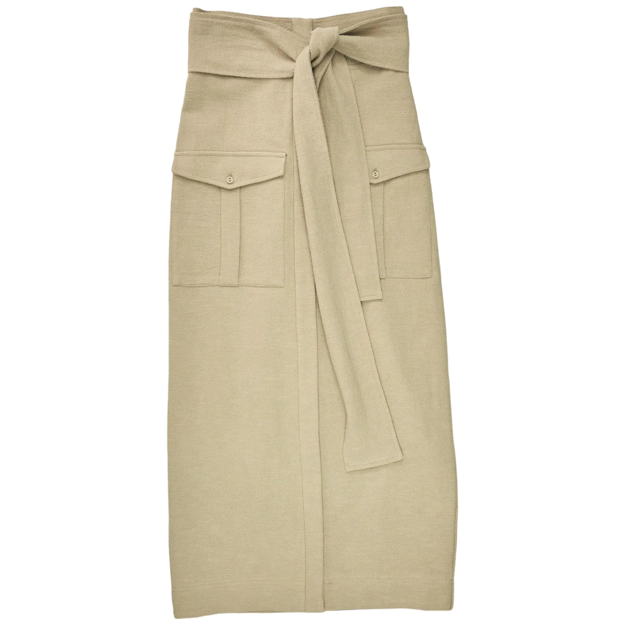 Sunset Lover Taupe High Waist Skirt