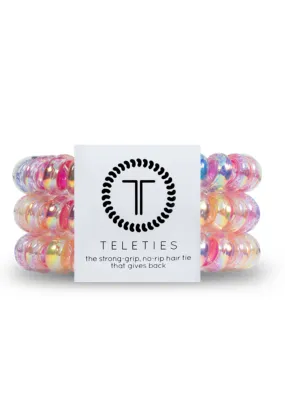 TELETIES Large Hair Ties - Eat Glitter For Breakfast