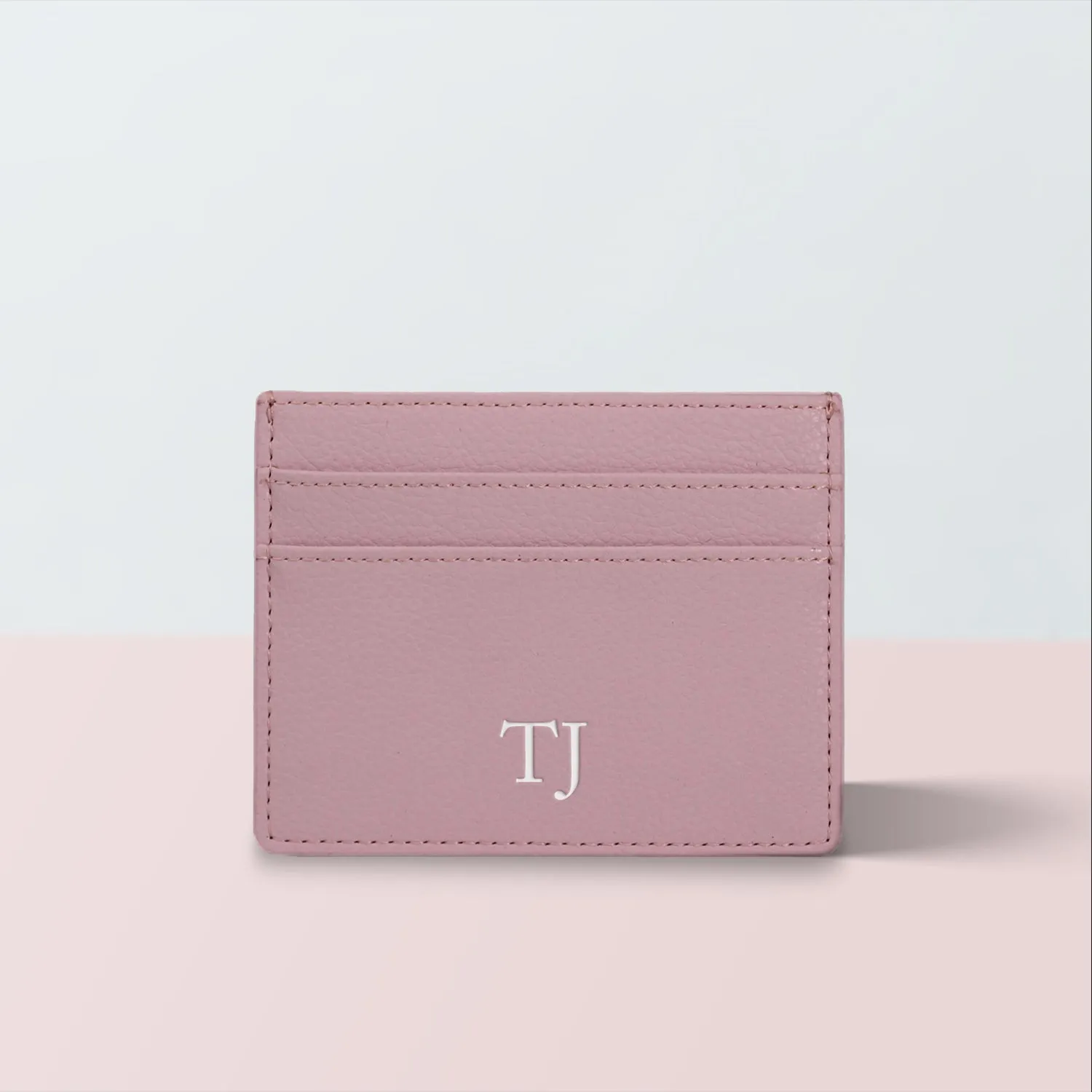 The Lilac Cardholder (in pebbled leather)