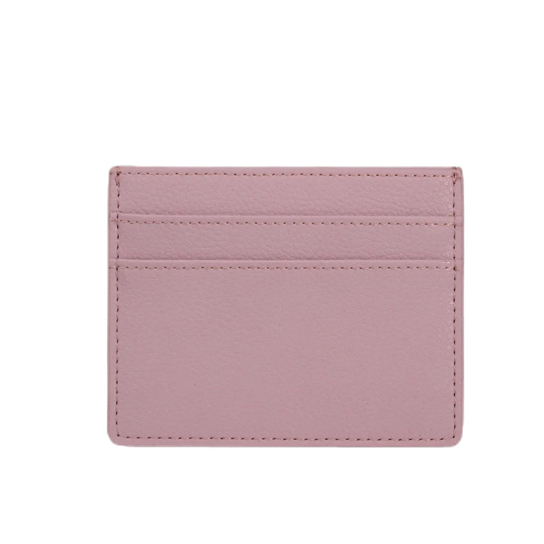 The Lilac Cardholder (in pebbled leather)