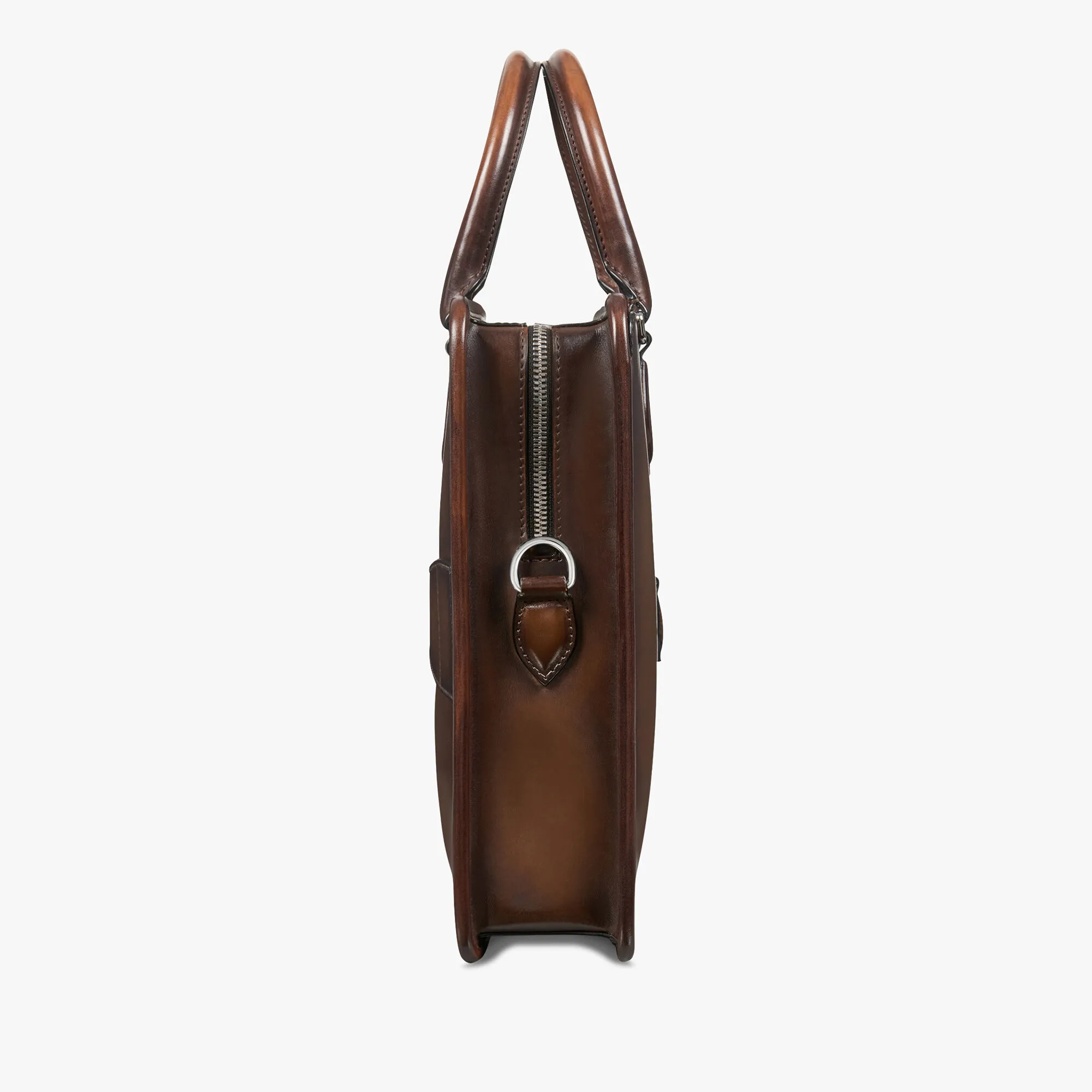 Un Jour Scritto Leather Briefcase