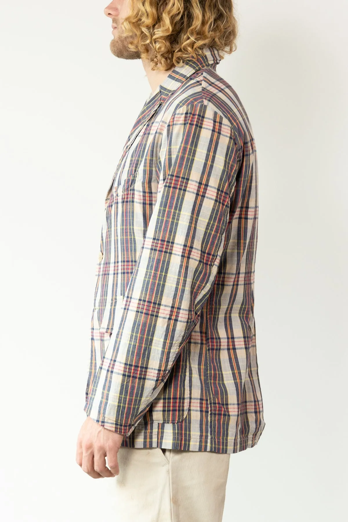 Unconstructed Madras Sport Coat - Madras