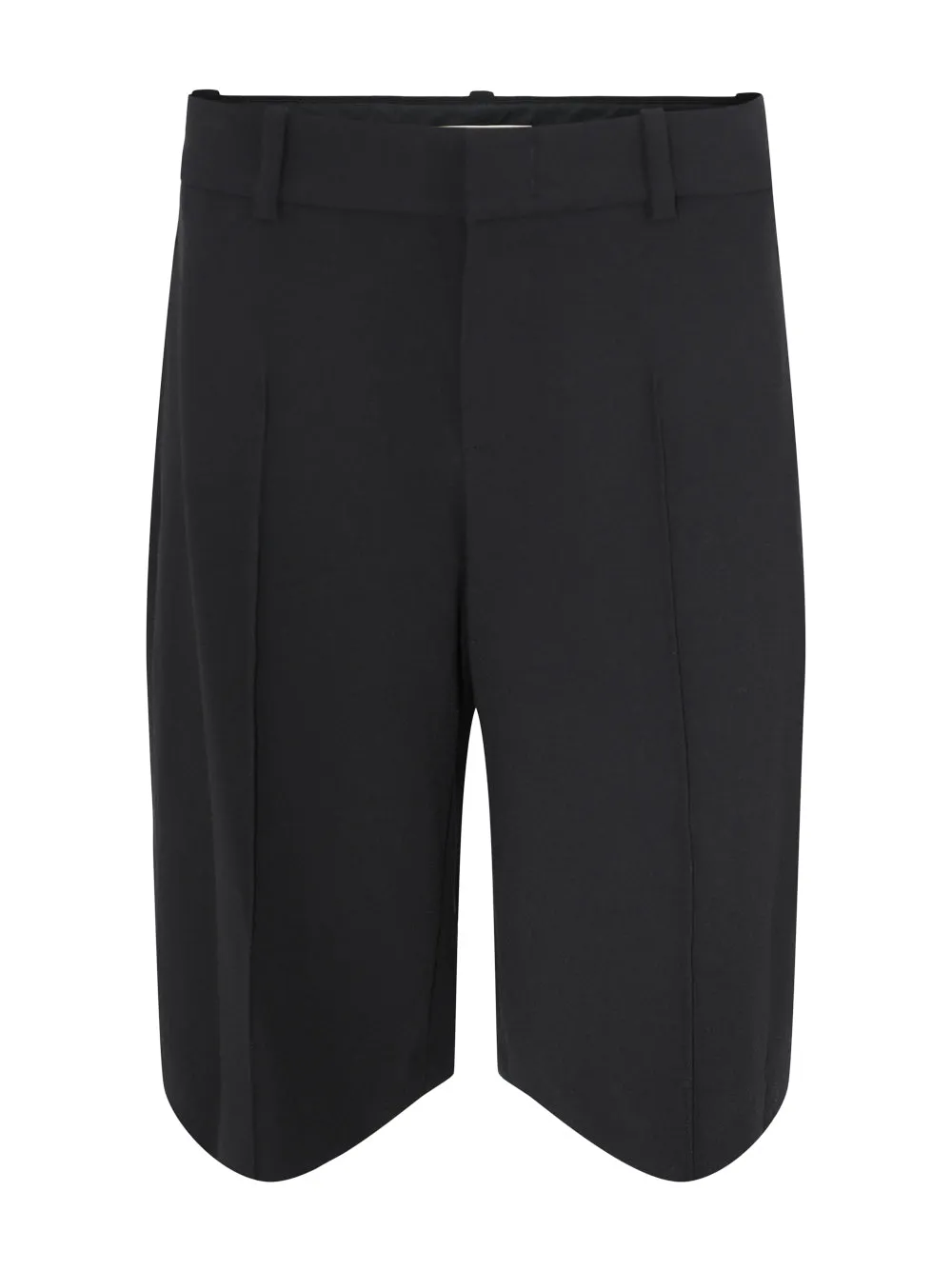 Vince Low Rise Pintuck Shorts in Black