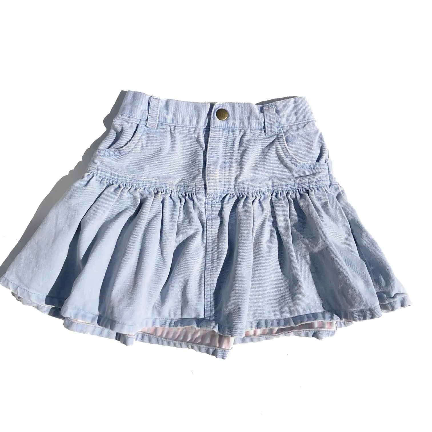 Vintage Denim Jacket and Skirt Set size 3-4