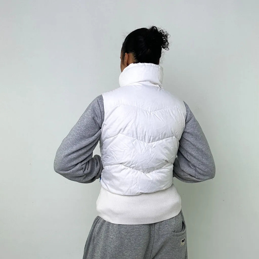 White y2ks NIKE Puffer Jacket Coat Gilet (S)