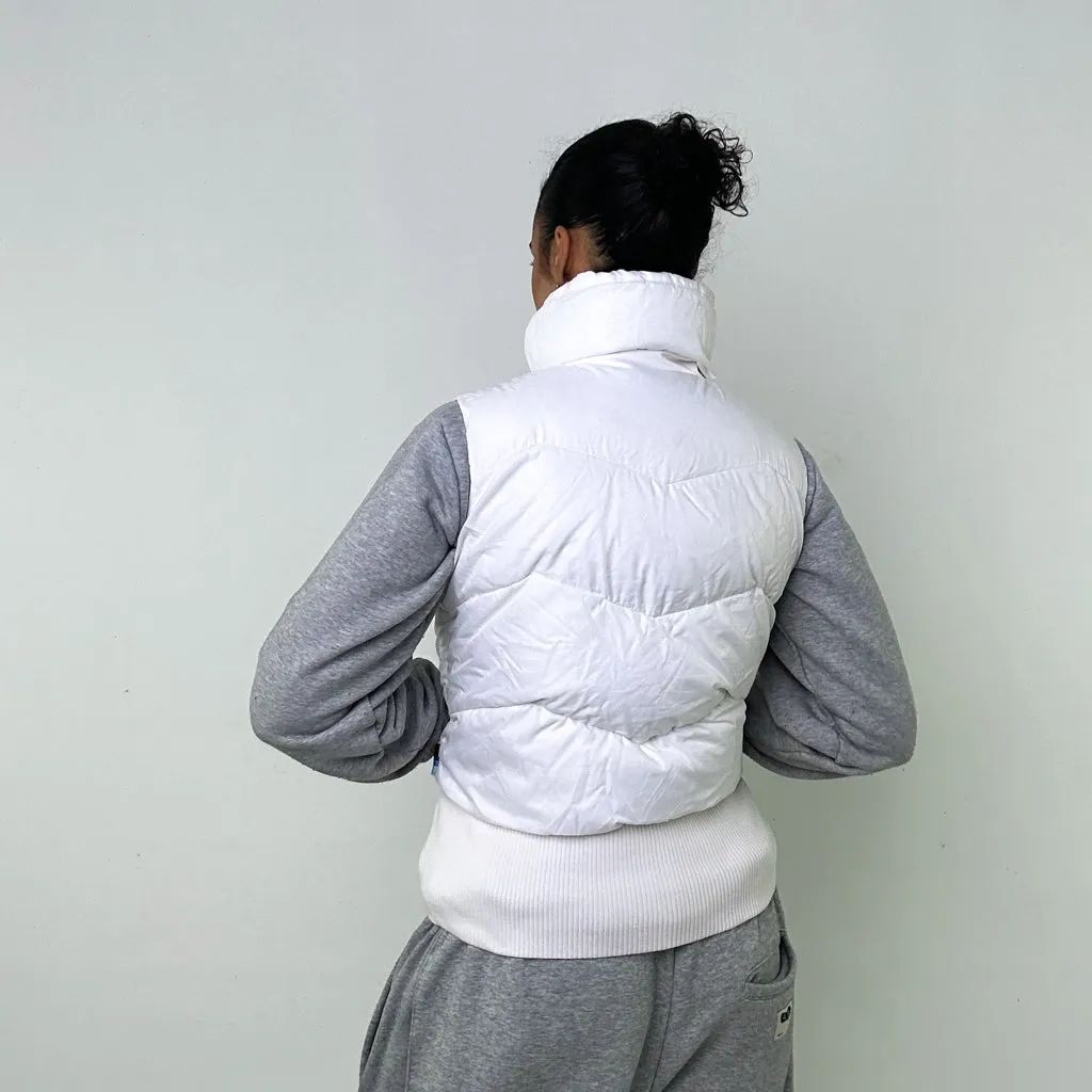 White y2ks NIKE Puffer Jacket Coat Gilet (S)