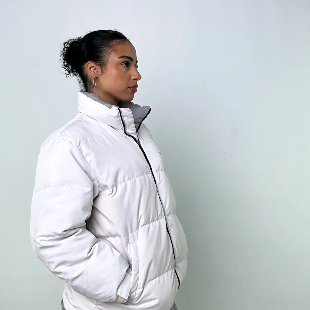 White y2ks NIKE Puffer Jacket Coat (M)